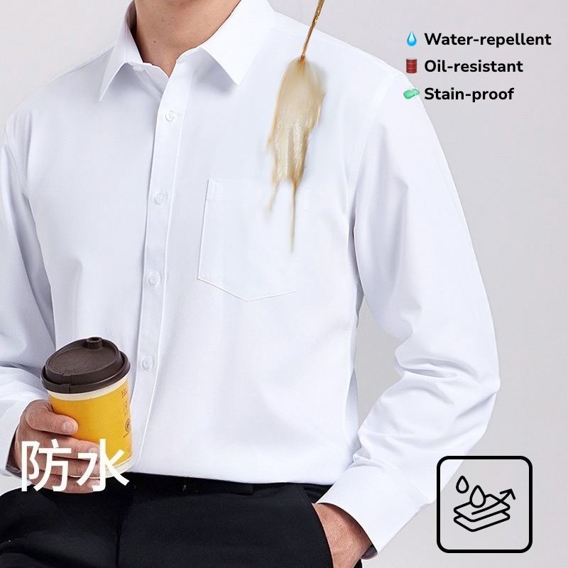 Office Tech Wear - Camisa Masculina Impermeável e Resistente a