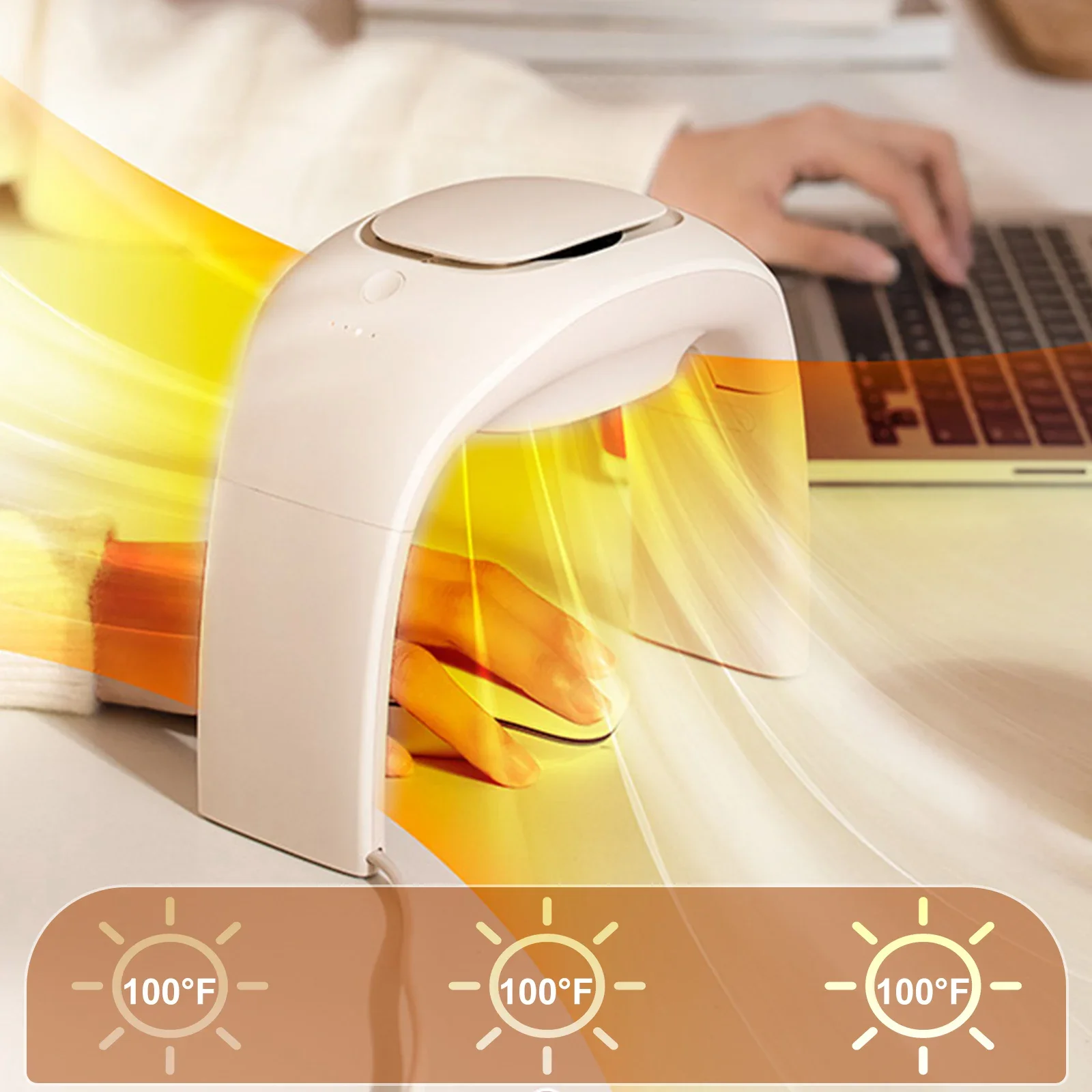 Office Tech For Home - Eary portátil inverno mouse mão mais