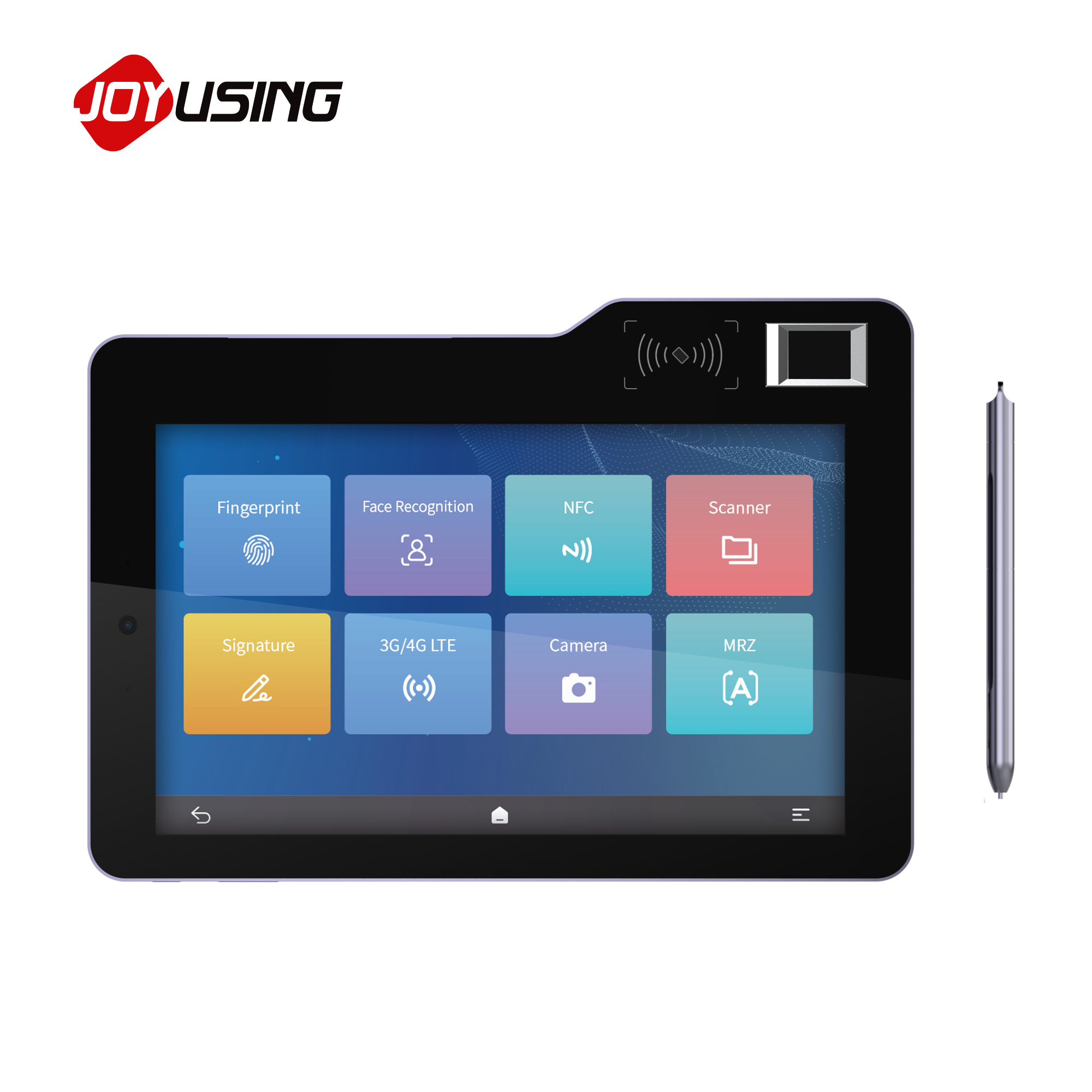 Digital Signature Pad - Tablet Android Biométrico Móvel com Scanner