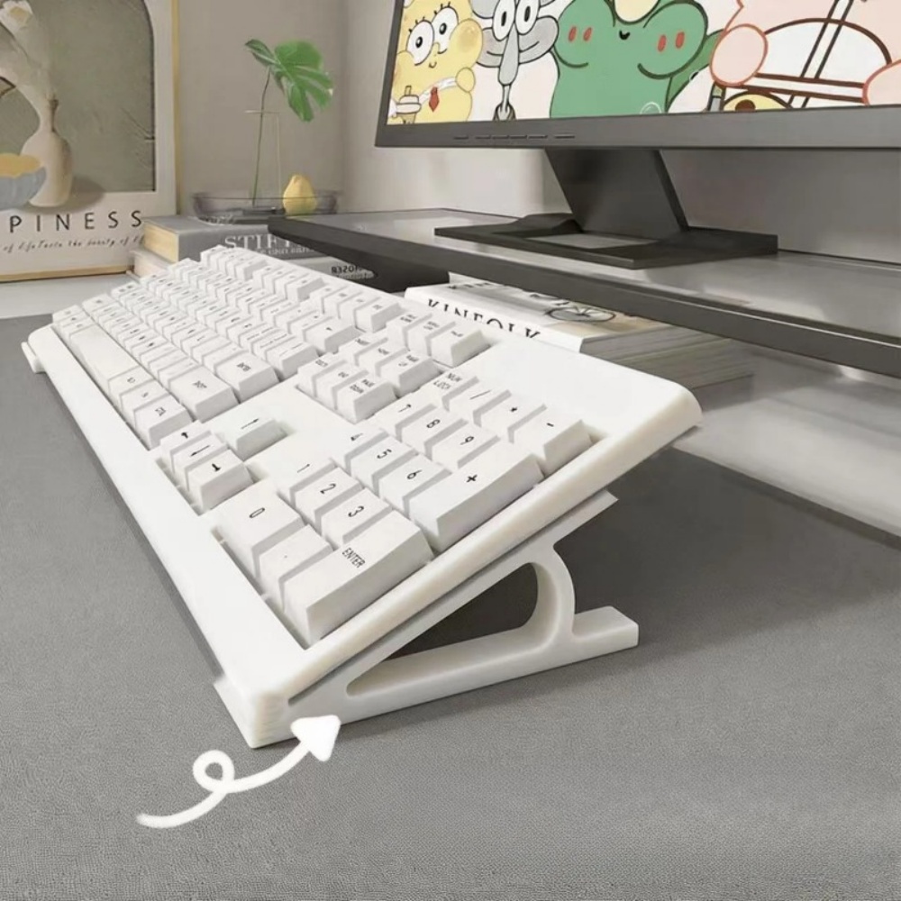 Office Technology - Suporte ergonômico para teclado, 2 peças,