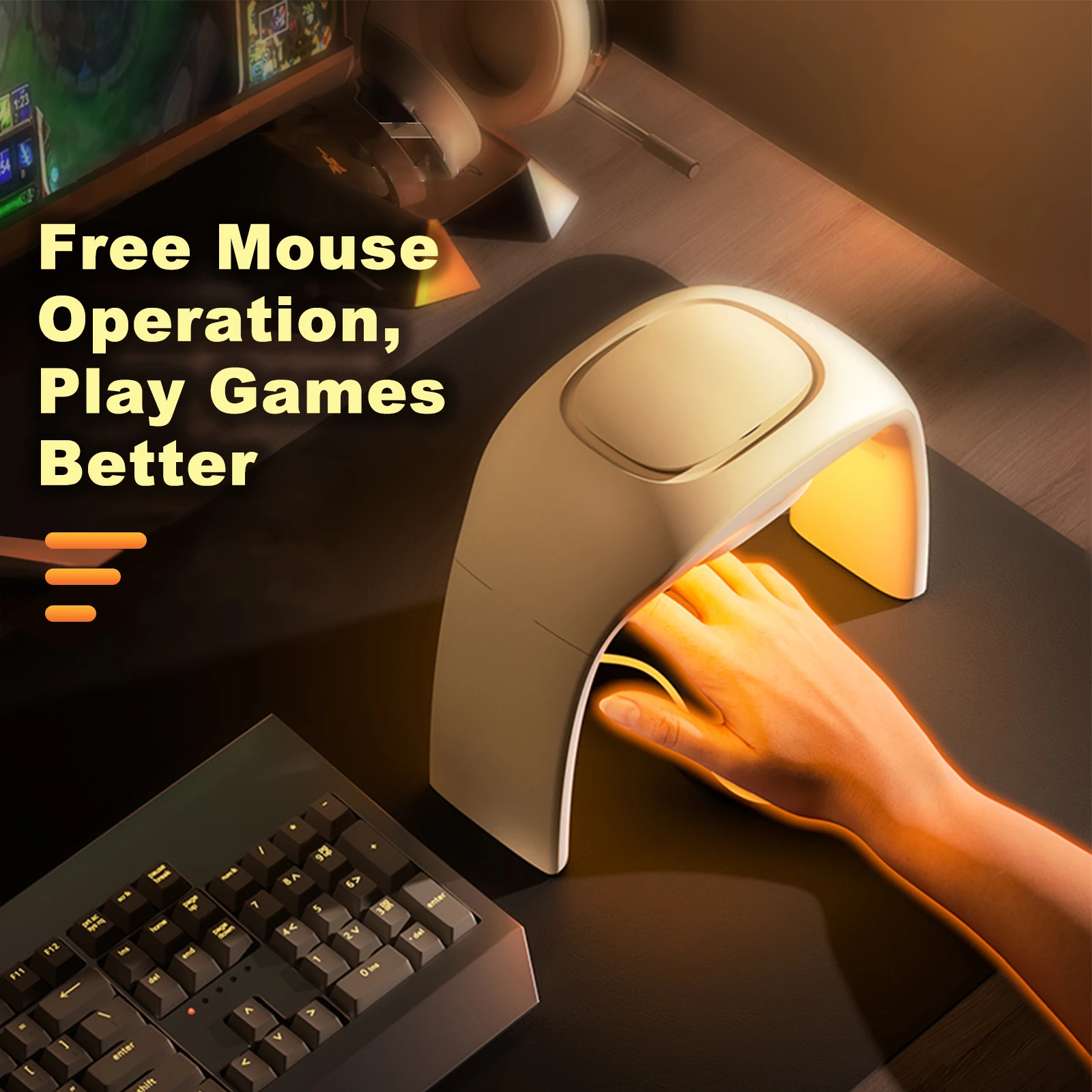 Eary portátil inverno mouse mã - Office Tech For Home avaliação e preço