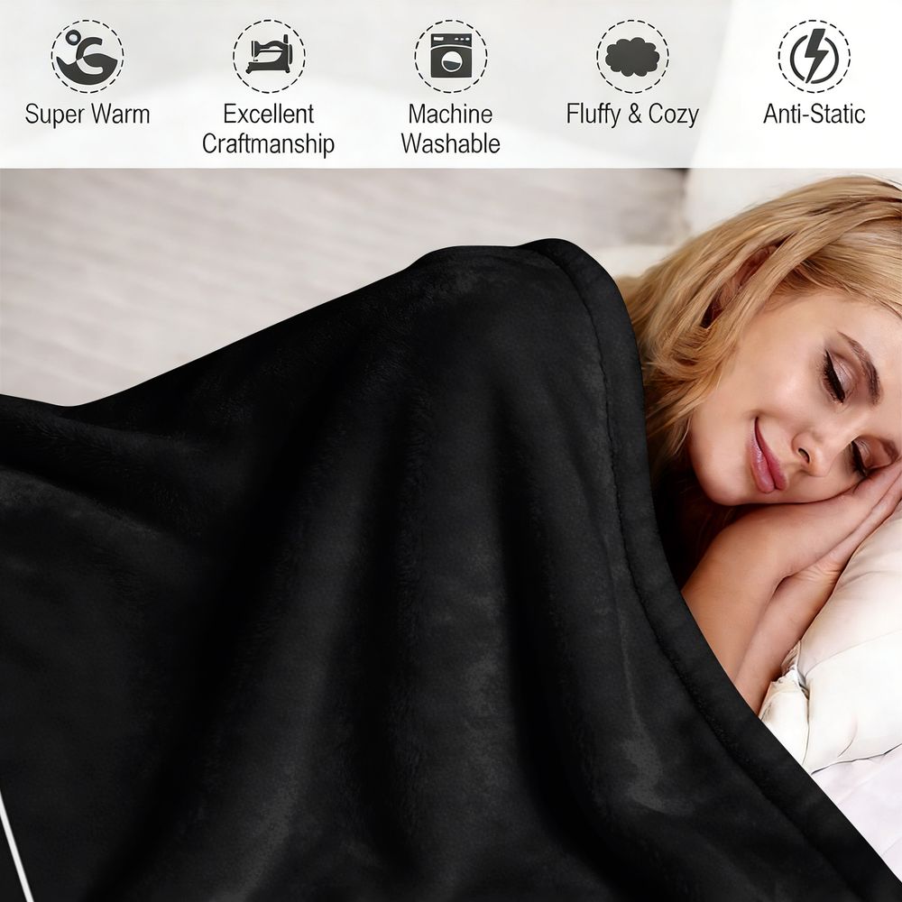 Cobertor de Flanela Minimalist - Office Tech For Home avaliação e preço