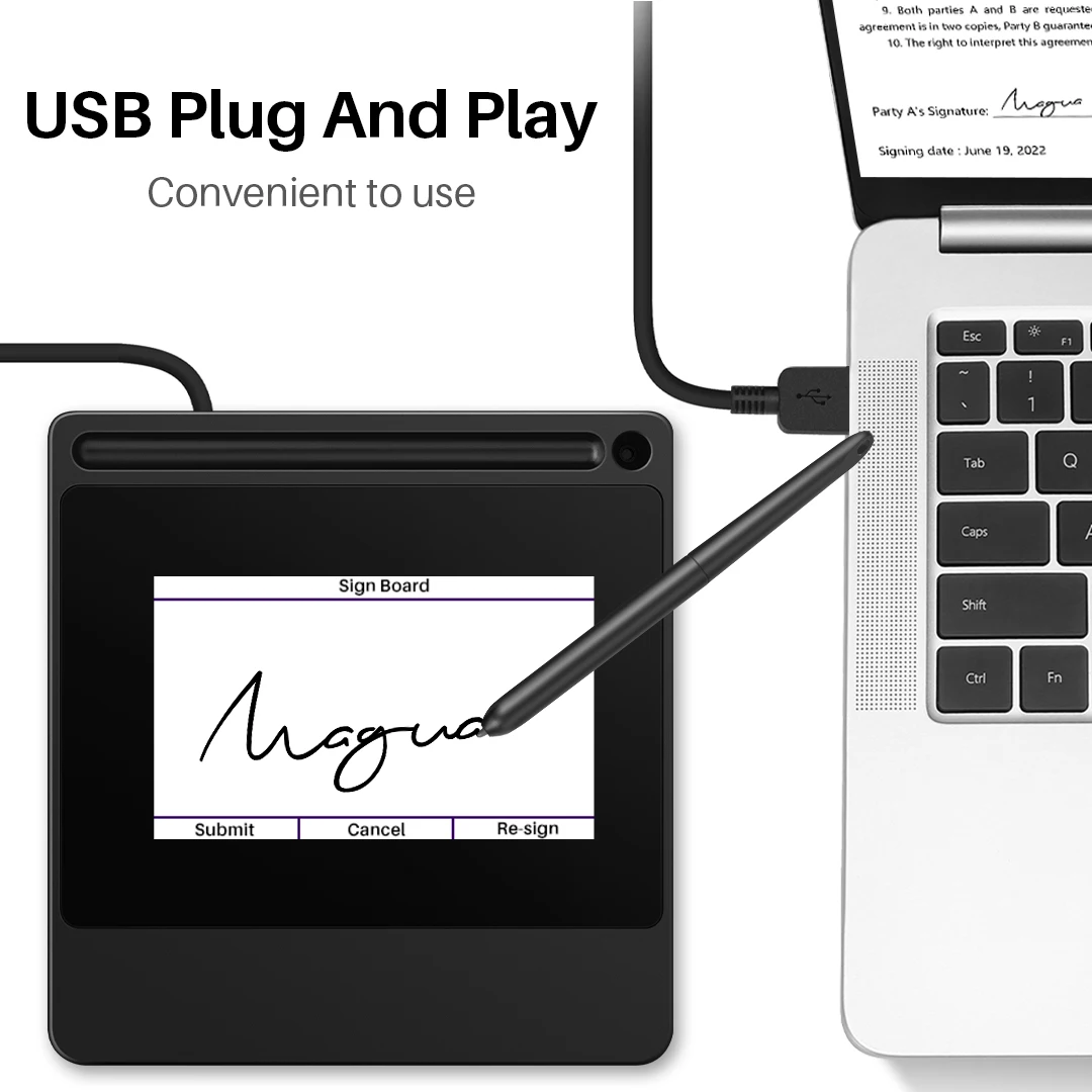 DS510 Caneta digital eletrônic - Digital Signature Pad avaliação e preço