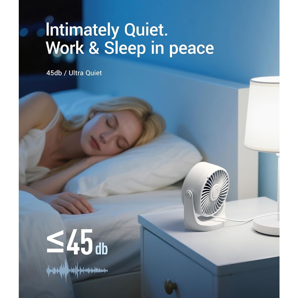 Ventilador de Mesa USB Turbo,  - Office Productivity Tech avaliação e preço